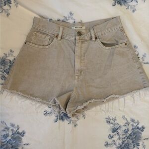 PacSun Women's Beige Jean Shorts